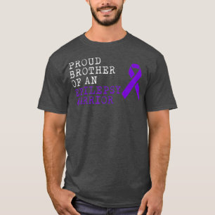 Epilepsie Awareness Aware Fun Epileptic Warrior T-Shirt
