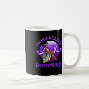 Epilepsie Awareness Black Women Unzerbrechliche Kr Kaffeetasse