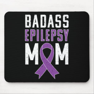 Epilepsie Awareness Byte Epilepsy Mama Lila Ribbon Mousepad