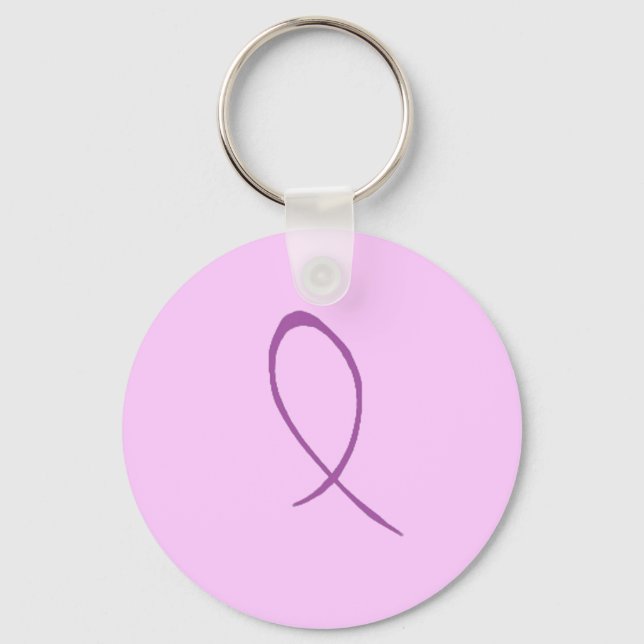 Epilepsie Awareness Customizable Schlüsselanhänger (Vorderseite)