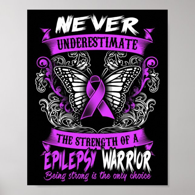 Epilepsie Awareness Epilepsy Awareness Day Disease Poster (Vorne)