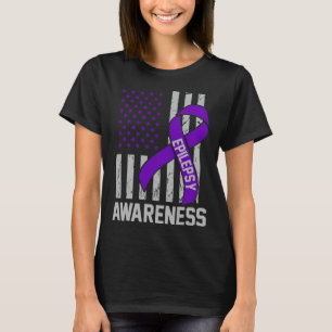 Epilepsie Awareness Epileptic Warrior Survivor 19 T-Shirt