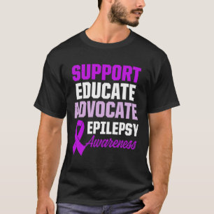 Epilepsie Awareness Epileptic Warrior Survivor 1 T-Shirt