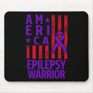 Epilepsie Awareness Epileptic Warrior Survivor 28 Mousepad