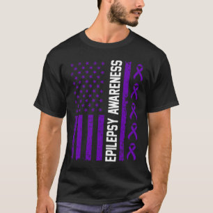 Epilepsie Awareness Epileptic Warrior Survivor 29 T-Shirt