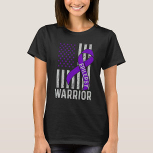 Epilepsie Awareness Epileptic Warrior Survivor T-Shirt