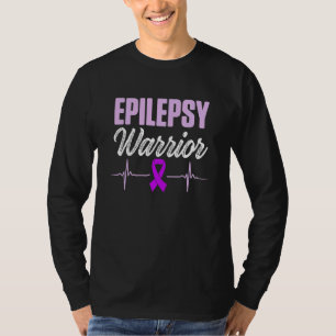 Epilepsie Awareness Epileptic Warrior Survivor T-Shirt