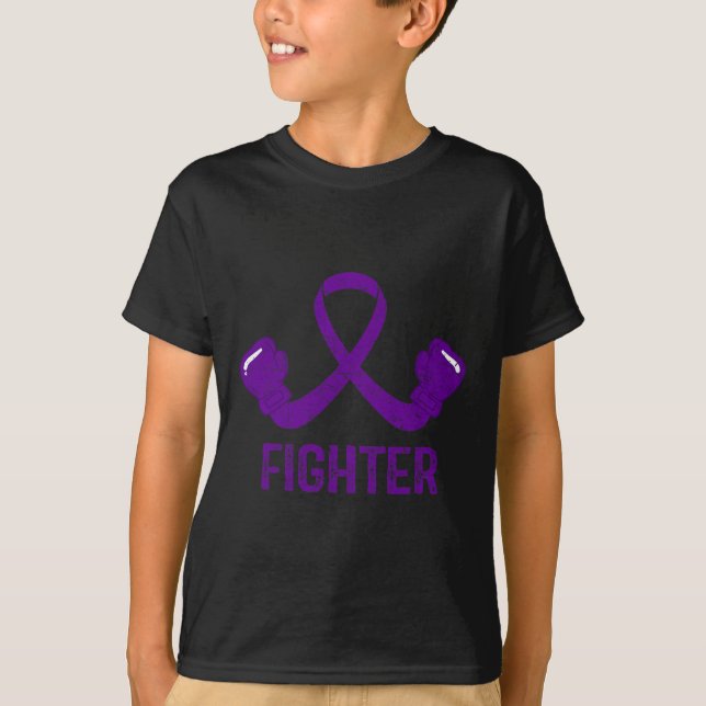 Epilepsie Awareness Fighter T-Shirt (Vorderseite)