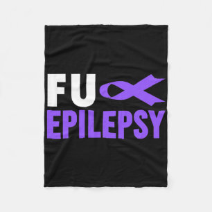 Epilepsie Awareness - Fu Epilepsie Awareness Epile Fleecedecke