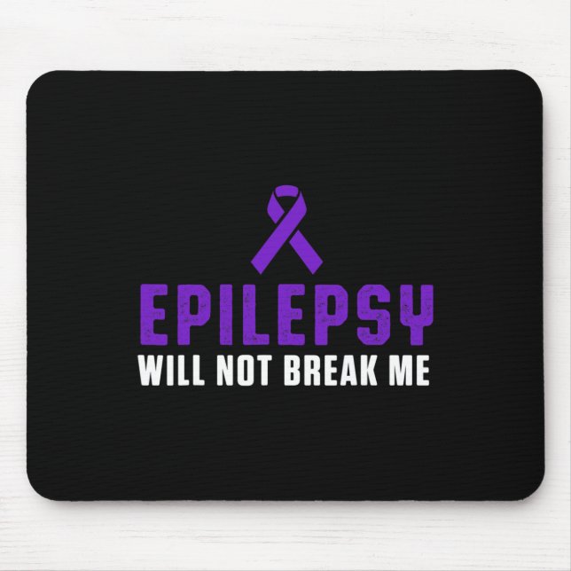 Epilepsie Awareness Fun Therapies Epileptic Warrio Mousepad (Vorne)