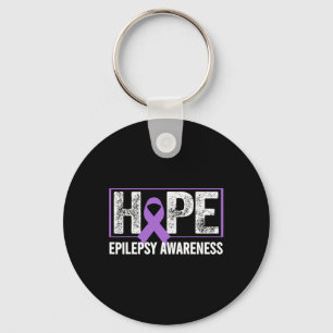 Epilepsie Awareness - Hope Epilepsy Awareness Schlüsselanhänger