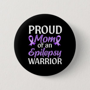 Epilepsie Awareness Monat Proud Mama einer Epileps Button