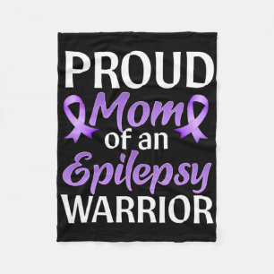 Epilepsie Awareness Monat Proud Mama einer Epileps Fleecedecke