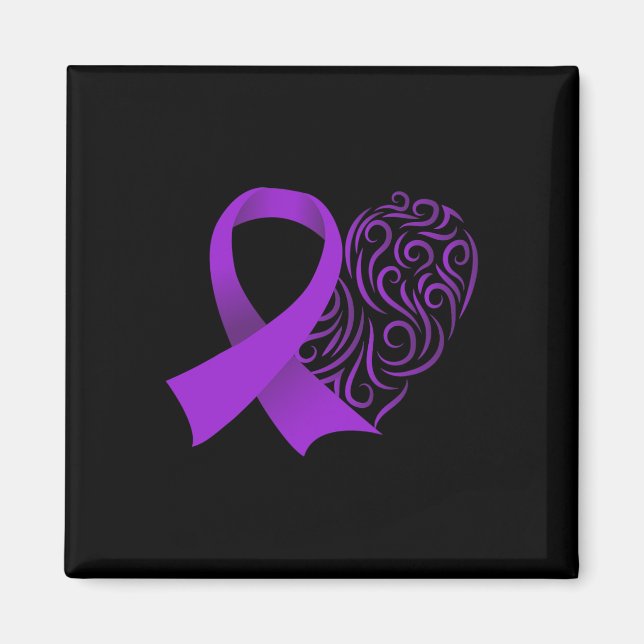Epilepsie Awareness Montag Lila Multifunktionsleis Magnet (Vorne)