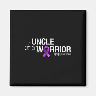 Epilepsie Awareness Month Onkel eines Kriegers Lil Magnet