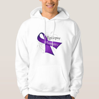 Epilepsie Awareness Ribbon Hoodie