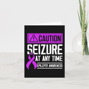 Epilepsie Awareness Seizure Epileptic Warrior Surv Karte