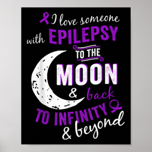 Epilepsie Awareness Shirts - Epilepsy Awareness Pr Poster