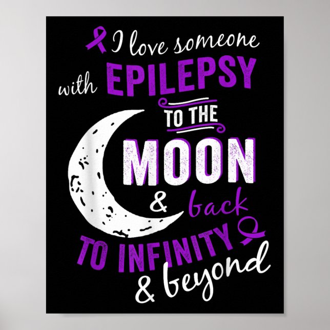 Epilepsie Awareness Shirts - Epilepsy Awareness Pr Poster (Vorne)