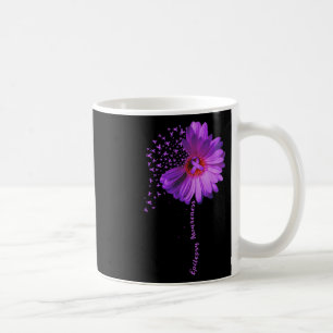Epilepsie Awareness Sonnenblumen Ribbon Geschenk Kaffeetasse