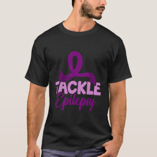 Epilepsie Awareness Tackle Epilepsie T-Shirt