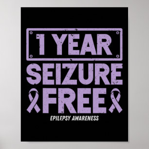 Epilepsie Bewusstsein 1 Jahr Krampfanfall Free Rib Poster
