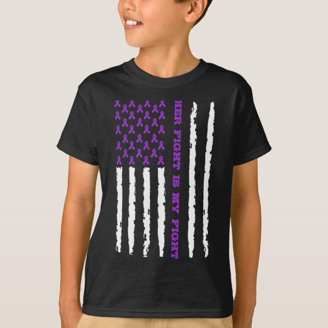 Epilepsie Bewusstsein 1 T-Shirt (Vorderseite)
