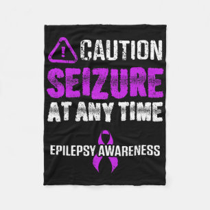 Epilepsie-Bewusstsein Anfall Epileptischer Krieger Fleecedecke