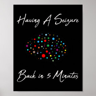 Epilepsie Bewusstsein bei einer Anfall Poster