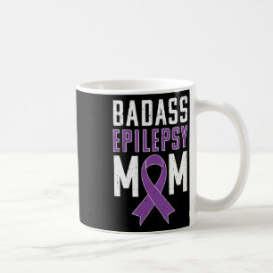 Epilepsie-Bewusstsein Durch Epilepsie-Mutter Lila Kaffeetasse