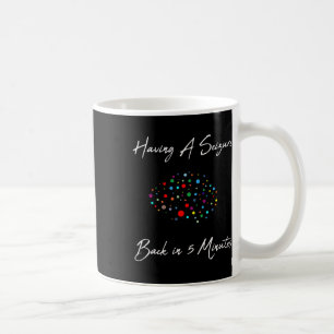 Epilepsie-Bewusstsein Einen Anfall haben Kaffeetasse