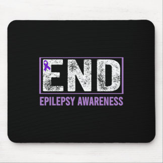 Epilepsie Bewusstsein - Ende Epilepsie Lila Epilep Mousepad
