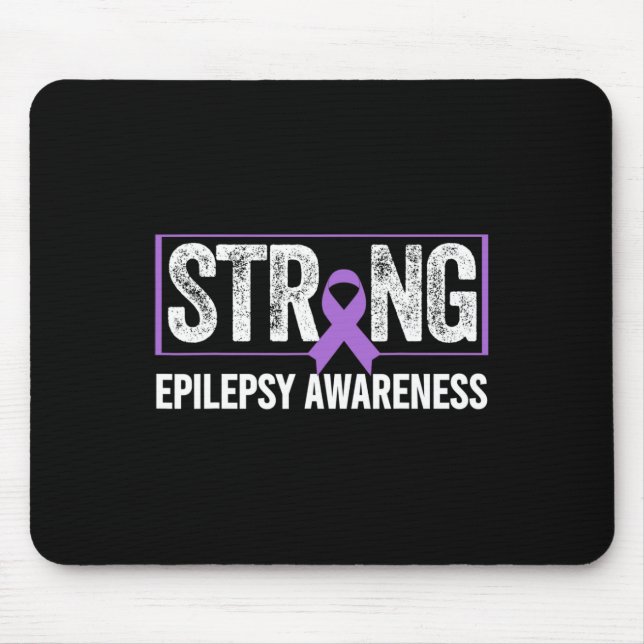 Epilepsie Bewusstsein - Epilepsie Bewusstsein star Mousepad (Vorne)