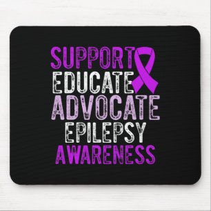 Epilepsie-Bewusstsein Epileptischer Krieger Überle Mousepad