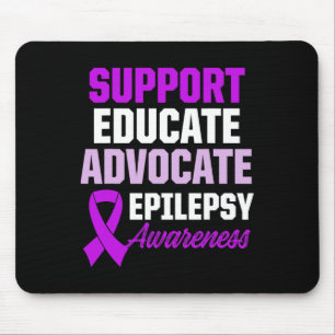Epilepsie-Bewusstsein Epileptischer Krieger Überle Mousepad