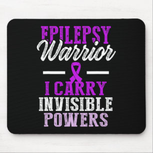 Epilepsie-Bewusstsein Epileptischer Krieger Überle Mousepad