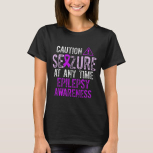 Epilepsie-Bewusstsein Epileptischer Krieger Überle T-Shirt