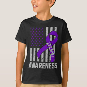 Epilepsie-Bewusstsein Epileptischer Krieger Überle T-Shirt