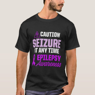 Epilepsie-Bewusstsein Epileptischer Krieger Überle T-Shirt