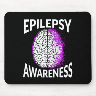 Epilepsie-Bewusstsein Gehirn Epileptischer Krieger Mousepad