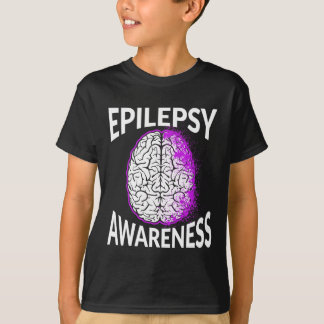 Epilepsie-Bewusstsein Gehirn Epileptischer Krieger T-Shirt
