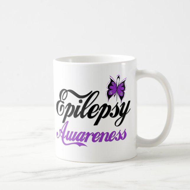 Epilepsie-Bewusstsein Kaffeetasse (Rechts)