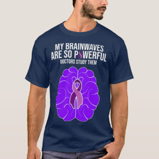 Epilepsie Bewusstsein Kostüm Meine Gehirnwellen Ge T-Shirt