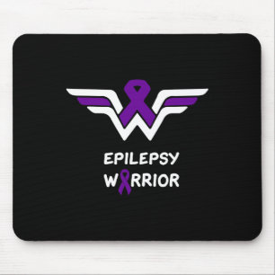 Epilepsie Bewusstsein Krieger Unterstützung Surviv Mousepad
