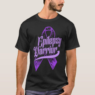Epilepsie Bewusstsein Liebe Epileptische Kriegerin T-Shirt