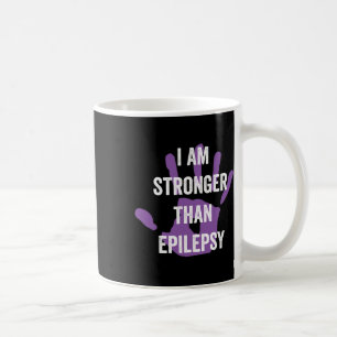 Epilepsie-Bewusstsein Lila Band - Epilepsie-Bewuss Kaffeetasse