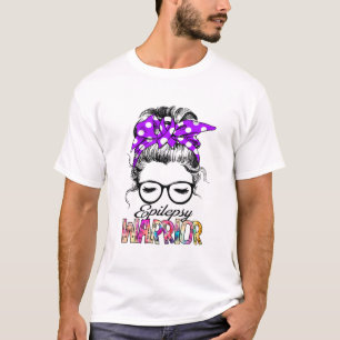 Epilepsie Bewusstsein Monat Band Geschenke T-Shirt