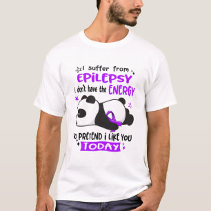 Epilepsie Bewusstsein Monat Band Geschenke T-Shirt