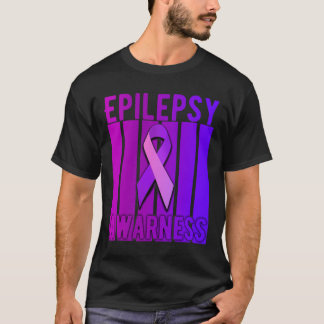 Epilepsie Bewusstsein Monat im November tragen wir T-Shirt