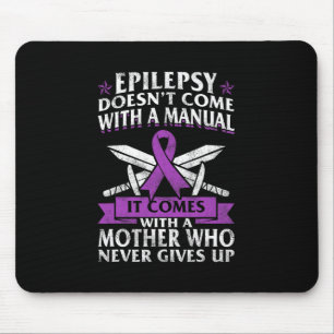 Epilepsie Bewusstsein Mutter Lila Schleimhaut Mousepad